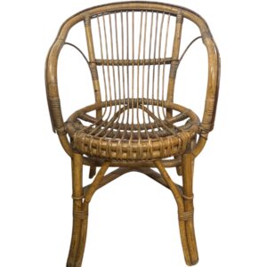 Poltroncina Cancun in rattan naturale