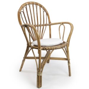Poltroncina L'Avana in bambù con cuscino