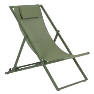 Sedia a sdraio verde