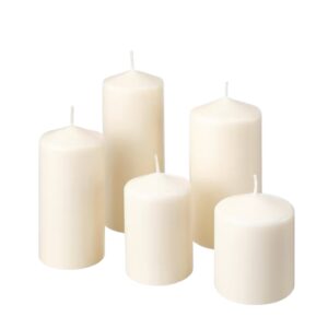 Candele cilindriche (varie misure)