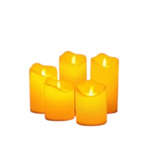 Candele cilindro flameless a Led