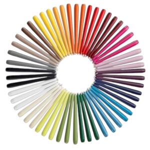 Candele colorate per candelabri
