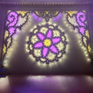 Luminaria leccese viola