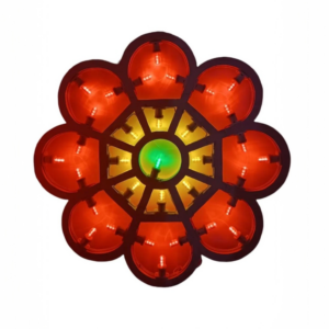 Luminaria leccese fiore led