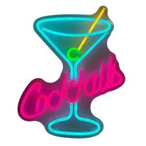 Scritta LED Cocktails