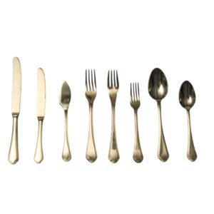 Posate completa posate barocco gold