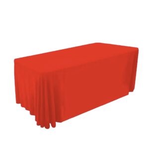 Tovaglia rettangolare rossa
