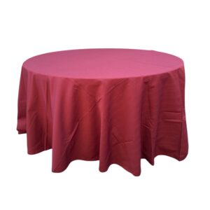 Tovaglia tonda bordeaux d330cm