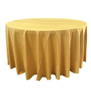 Tovaglia tonda giallo oro d280cm