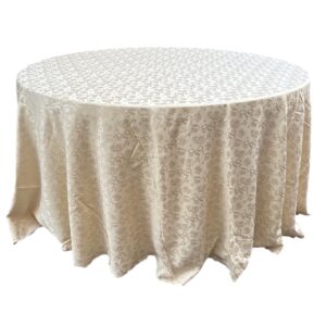 Tovaglia tonda nodo d’amore beige d300cm