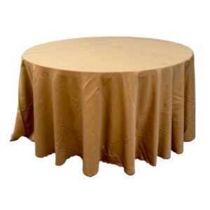 Tovaglia tonda tabacco d300cm