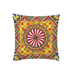 Cuscino Sicilia stile D&G