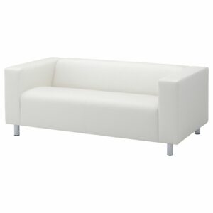 Divano ecopelle bianco
