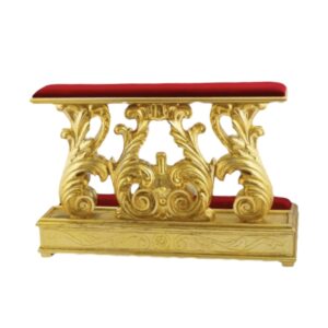 Inginocchiatoio imperiale oro