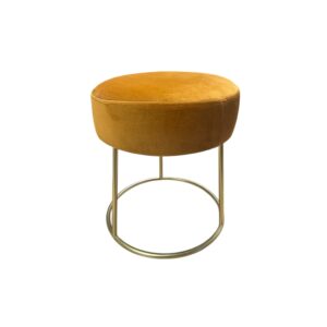 Pouf Ilary velluto gold