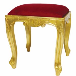 Sgabello impero oro