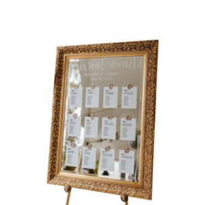 Tableau cornice oro barocco