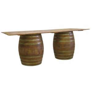 Tavolo botti in legno
