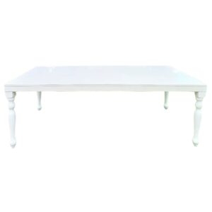 Tavolo rettangolare white 220x110cm