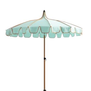 Ombrellone Tiffany con greche retró d195cm