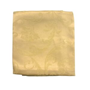 Tovagliolo giallo oro damascato