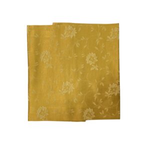 Tovagliolo gold flowers