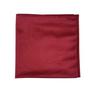 Tovagliolo velluto rosso