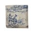 Tovagliolo Toile de Jouy blu Dior_